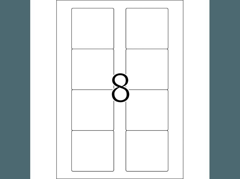 HERMA 4355 Disketten-Etiketten 70x67.7 mm A4 200 St.