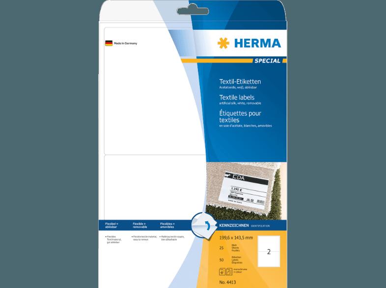 HERMA 4413 Namensetiketten 199.6x143.5 mm A4 50 St.