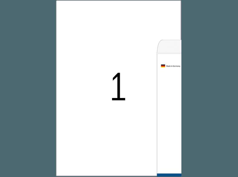 HERMA 4909 Etiketten glänzend 210x297 mm A4 25 St.