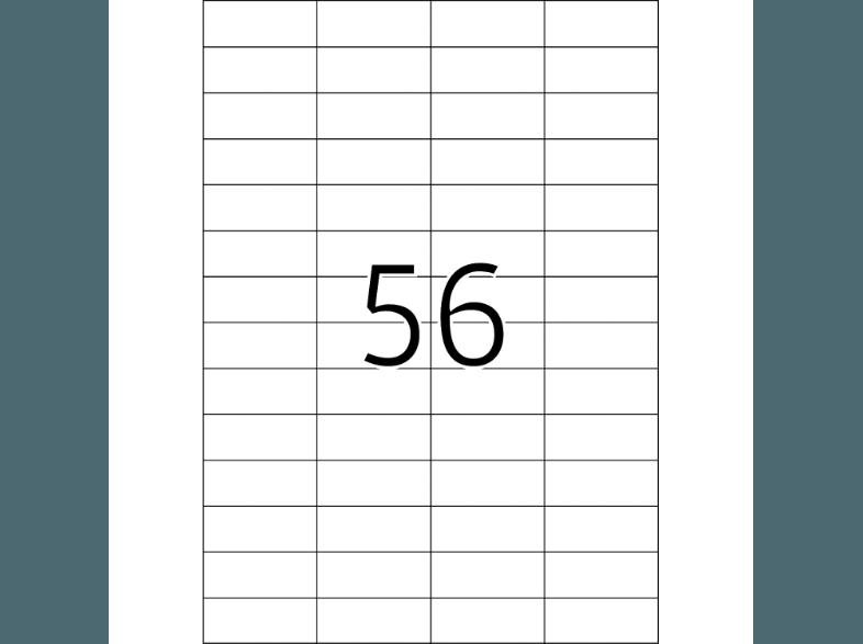 HERMA 5080 Ablösbare Etiketten 52.5x21.2 mm A4 1400 St., HERMA, 5080, Ablösbare, Etiketten, 52.5x21.2, mm, A4, 1400, St.