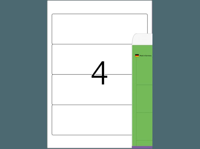 HERMA 5099 Ordneretiketten 192x61 mm A4 80 St.