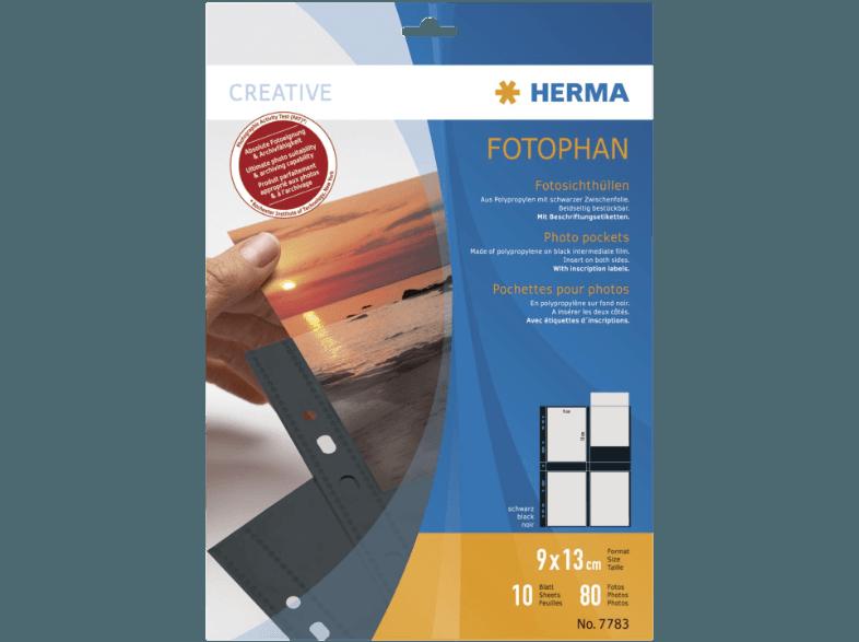 HERMA 7783 Sichthüllen 90x130 mm  10 St.