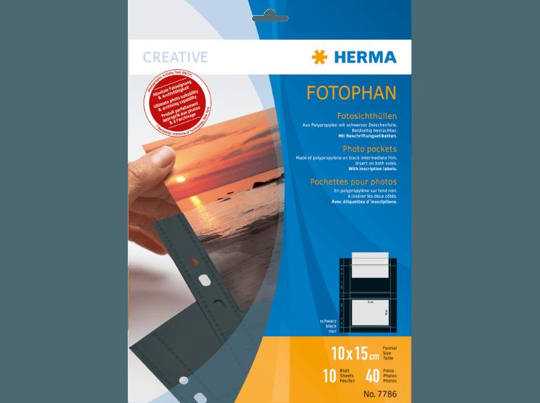 HERMA 7786 Sichthüllen 100x150 mm  10 St.