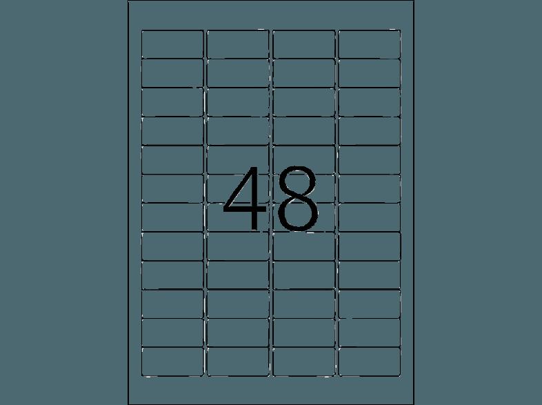 HERMA 8864 Inkjet-Etiketten 45.7x21.2 mm A4 1200 St.
