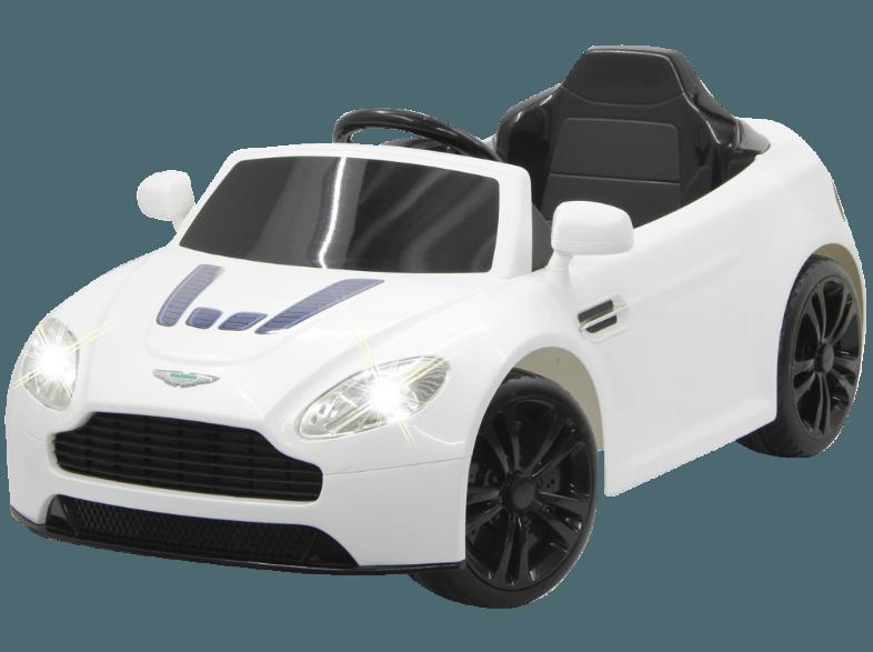 JAMARA 405013 Aston Martin Vantage Kinderfahrzeug - Premium Version Weiß