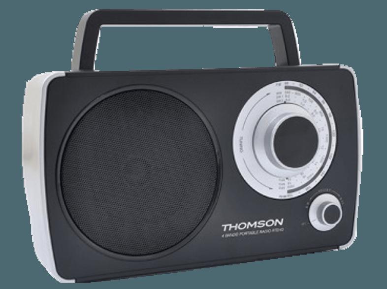 THOMSON RT240  (Digital Tuner, FM, MW, SW, LW, Schwarz)