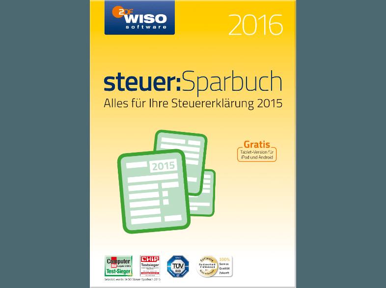 BUHL WISO Steuer - Sparbuch 2016, BUHL, WISO, Steuer, Sparbuch, 2016