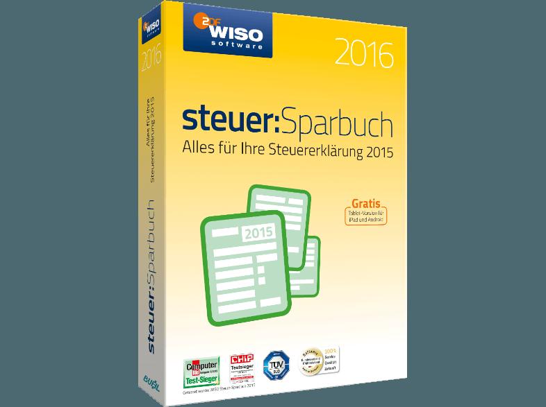 BUHL WISO Steuer - Sparbuch 2016, BUHL, WISO, Steuer, Sparbuch, 2016
