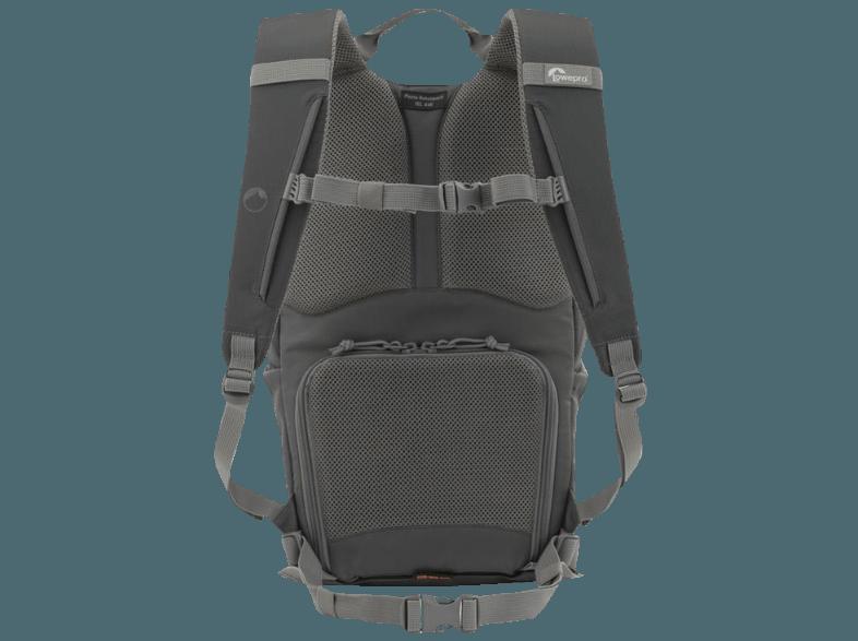 LOWEPRO LP36431 Rucksack für DSLR mit angesetztem Objektiv (18-55 mm), Systemkameras mit angesetztem Objektiv, GoPro Kamera (Farbe: Grau), LOWEPRO, LP36431, Rucksack, DSLR, angesetztem, Objektiv, 18-55, mm, Systemkameras, angesetztem, Objektiv, GoPro, Kamera, Farbe:, Grau,