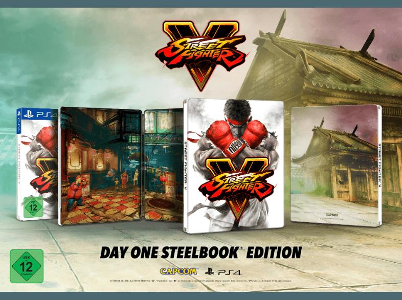 Street Fighter 5 (Steelbook Edition) [PlayStation 4], Street, Fighter, 5, Steelbook, Edition, , PlayStation, 4,