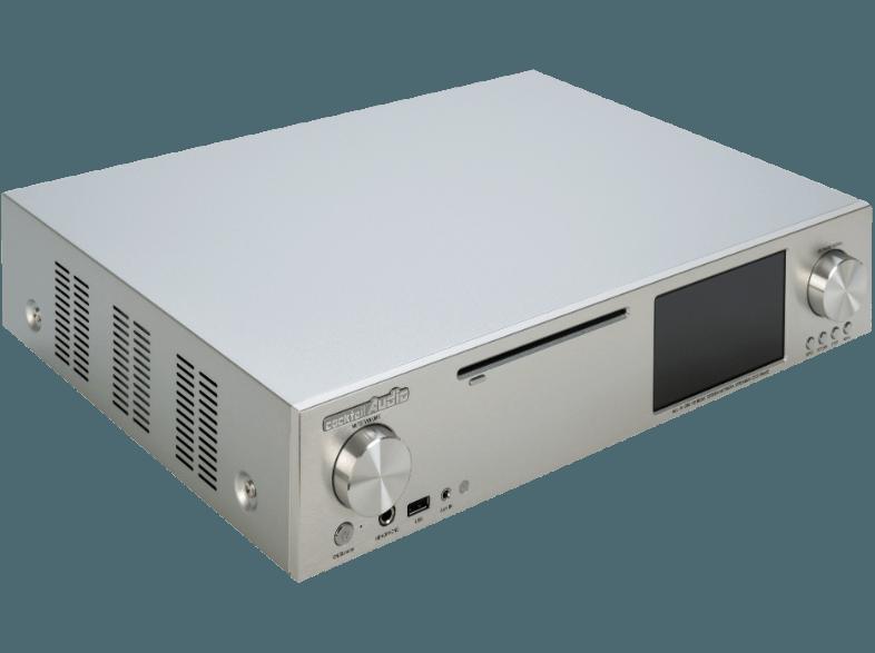 COCKTAIL AUDIO X30-N1000-HS - Netzwerk-Player (App-steuerbar, Ja, WLAN-USB-Adapter inklusive, Weiß/Silber)