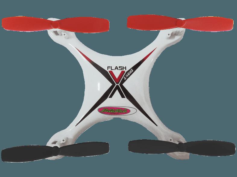 JAMARA 038800 X-Flash AHP Quadrocopter Weiß, Rot, Grün, JAMARA, 038800, X-Flash, AHP, Quadrocopter, Weiß, Rot, Grün