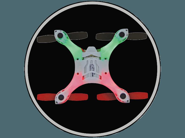 JAMARA 038800 X-Flash AHP Quadrocopter Weiß, Rot, Grün
