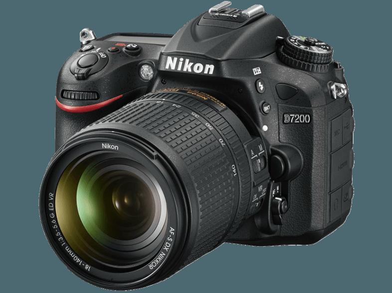 NIKON D7200    Objektiv 18-140 mm f/3.5-5.6 (24.2 Megapixel, CMOS, DX)