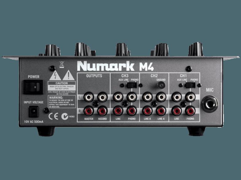 NUMARK M4 DJ-Mixer (Schwarz), NUMARK, M4, DJ-Mixer, Schwarz,