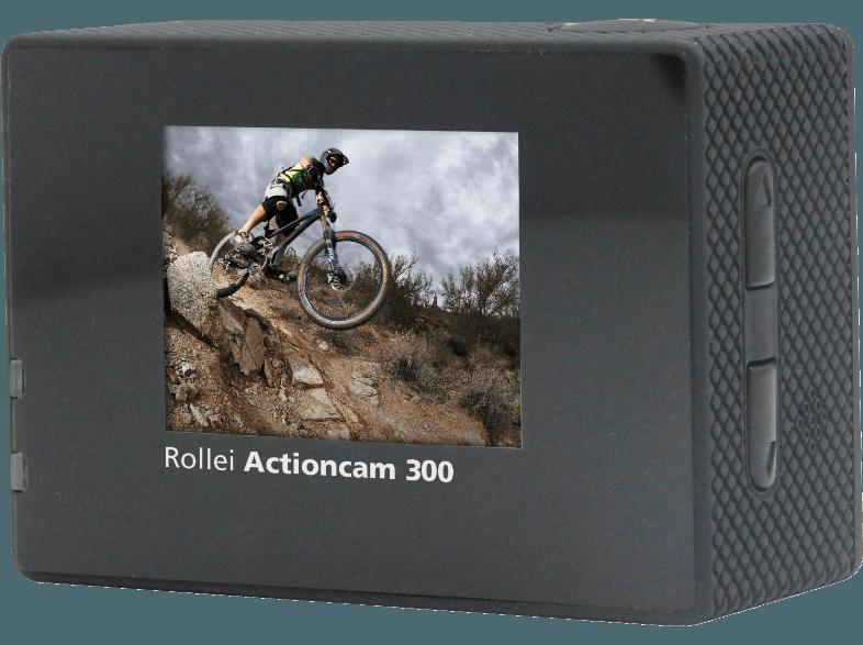 ROLLEI Actioncam 300 Actioncam Schwarz (Wasserdicht bis: bis zu 40 m, GC1004, )