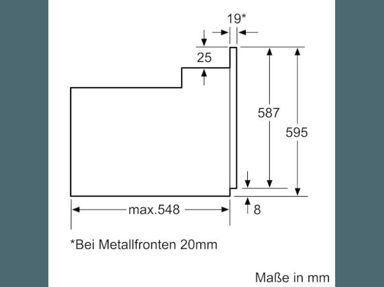 SIEMENS EQ242EK02T Einbauherdset (Elektro-Kochfeld, A, 67 Liter/Jahr)