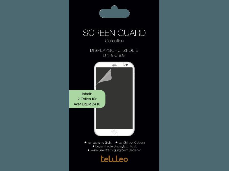 TELILEO 3955 Screen Guard Schutzfolie Liquid Z4 10