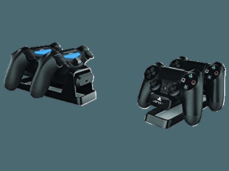 VENOM PS4 Dual Charging Stand & Battery Pack - schwarz (inkl. 2 Akku Packs), VENOM, PS4, Dual, Charging, Stand, &, Battery, Pack, schwarz, inkl., 2, Akku, Packs,