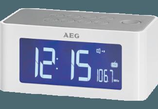 AEG. MRC 4140 I Uhrenradio (UKW, UKW, Weiß)