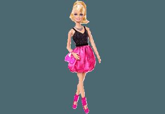 BARBIE BCN37 Barbie im Ballonkleid Kleid: Pink/Schwarz, BARBIE, BCN37, Barbie, im, Ballonkleid, Kleid:, Pink/Schwarz