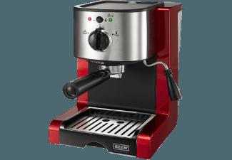 BEEM D2000.615 Espresso Perfect Crema Plus Espressomaschine (, 1.5 Liter, Brilliantrot)