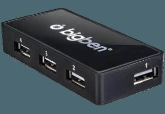 BIGBEN USB Multi-Hub 4-fach, BIGBEN, USB, Multi-Hub, 4-fach