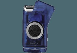 BRAUN M 60 B Pocket Herrenrasierer Transparent/Blau (Smart Foil Technologie)