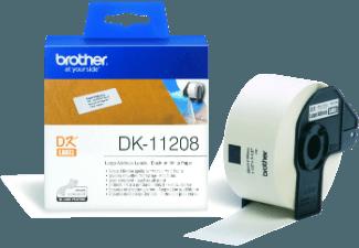 BROTHER DK-11208, Adress-Etiketten (38x90 mm) Einzel-Etiketten