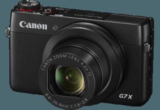 CANON PowerShot G7 X  Schwarz (20.2 Megapixel, 4.2x opt. Zoom, 7.5 cm LCD, WLAN), CANON, PowerShot, G7, X, Schwarz, 20.2, Megapixel, 4.2x, opt., Zoom, 7.5, cm, LCD, WLAN,