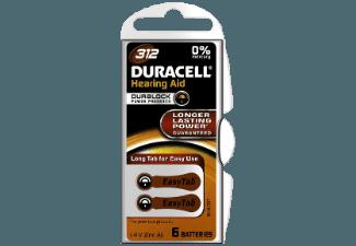 DURACELL 077573 EasyTab 312 (PR41) Hörgerätebatterie Hörgerätebatterie