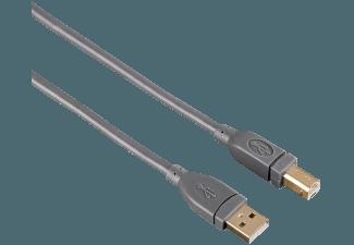 HAMA 125220 USB-2.0-Kabel A-B, HAMA, 125220, USB-2.0-Kabel, A-B