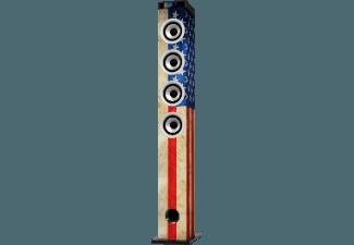 ICES IBT-5 Speakertower (Rot/Blau/Weiß)