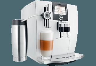 JURA 15049 IMPRESSA J85 Kaffeevollautomat (Aroma -Mahlwerk, 2.1 Liter, Pianoweiß)