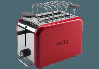 KENWOOD kMix TTM021 Toaster Rot (900 Watt, Schlitze: 2), KENWOOD, kMix, TTM021, Toaster, Rot, 900, Watt, Schlitze:, 2,
