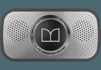 MONSTER Superstar Bluetooth Lautsprecher Schwarz/Grau, MONSTER, Superstar, Bluetooth, Lautsprecher, Schwarz/Grau