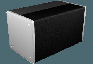 NOXON 15300 NOVA S - Multiroom Lautsprecher (App-steuerbar, W-LAN Schnittstelle, Silber/Schwarz)