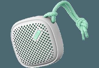 NUDEAUDIO Move S Tragbarer Bluetooth-Lautsprecher Grau/mintgrün