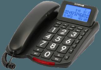 OLYMPIA Großtastentelefon 2161 schwarz 4210 Telefon, OLYMPIA, Großtastentelefon, 2161, schwarz, 4210, Telefon