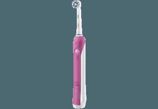 ORAL-B Pro 750 Pink mit gratis Reiseetui -  Limitierte Edition Elektrische Zahnbürste Pink