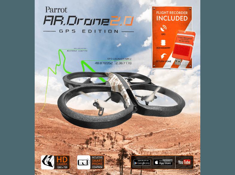 AR. Drone 2.0 GPS Edition Sand