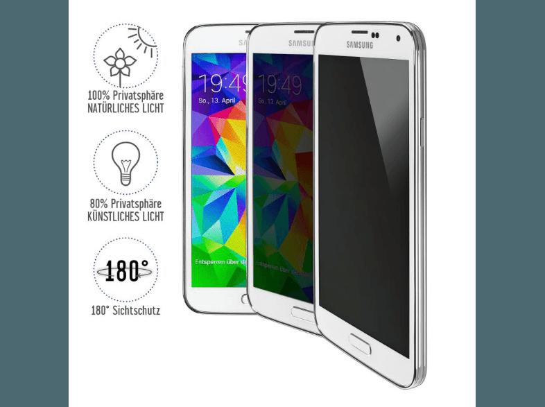 ARTWIZZ 3046-1061 PrivacyFilm 180° Displayschutzfolie Galaxy S5