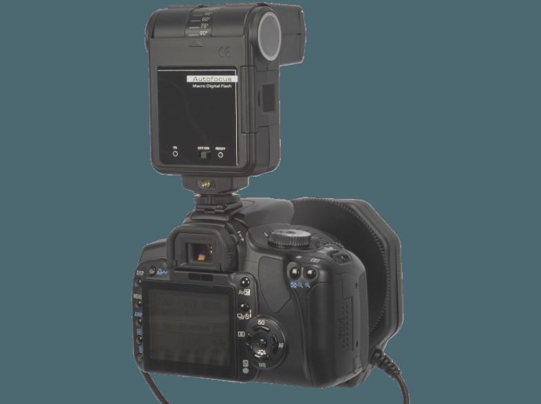 BILORA 122 C D 140 RF-C Digital Ringblitz für Canon E-TTL (14, E-TTL)