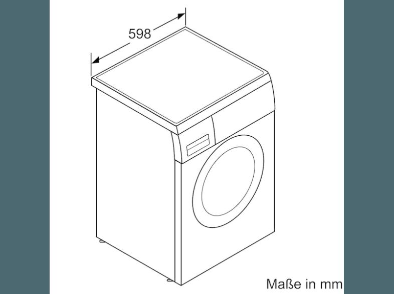 BOSCH WAQ28442 Waschmaschine (7 kg, 1400 U/Min, A   ), BOSCH, WAQ28442, Waschmaschine, 7, kg, 1400, U/Min, A, ,