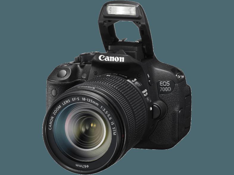 CANON EOS 700D    Objektiv 18-135 mm f/3.5-5.6 (18 Megapixel, CMOS)
