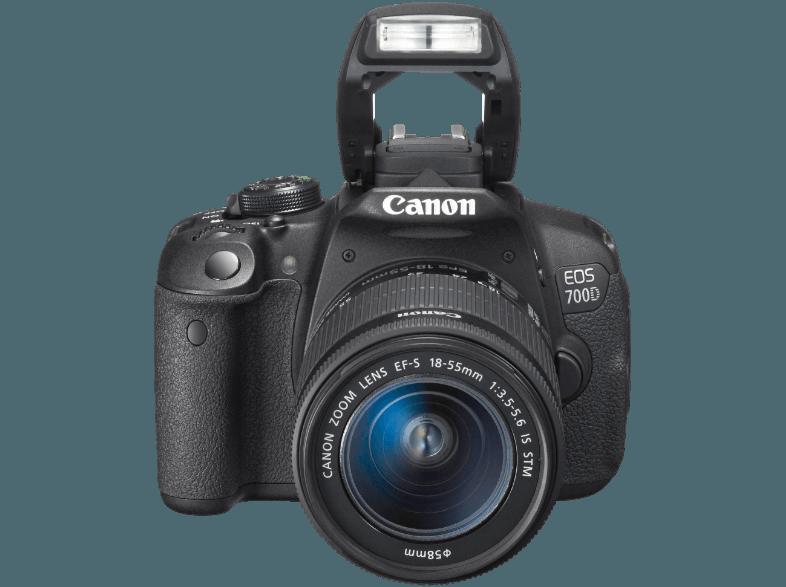 CANON EOS 700D    Objektiv 18-55 mm f/3.5-5.6 (18 Megapixel, CMOS)