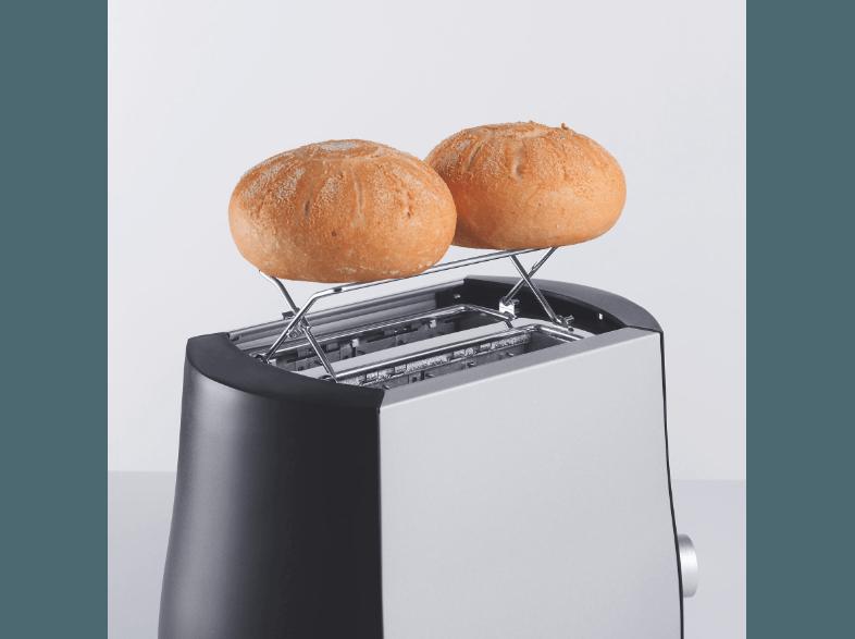 CLOER 3410 Toaster Schwarz (825 Watt, Schlitze: 2), CLOER, 3410, Toaster, Schwarz, 825, Watt, Schlitze:, 2,