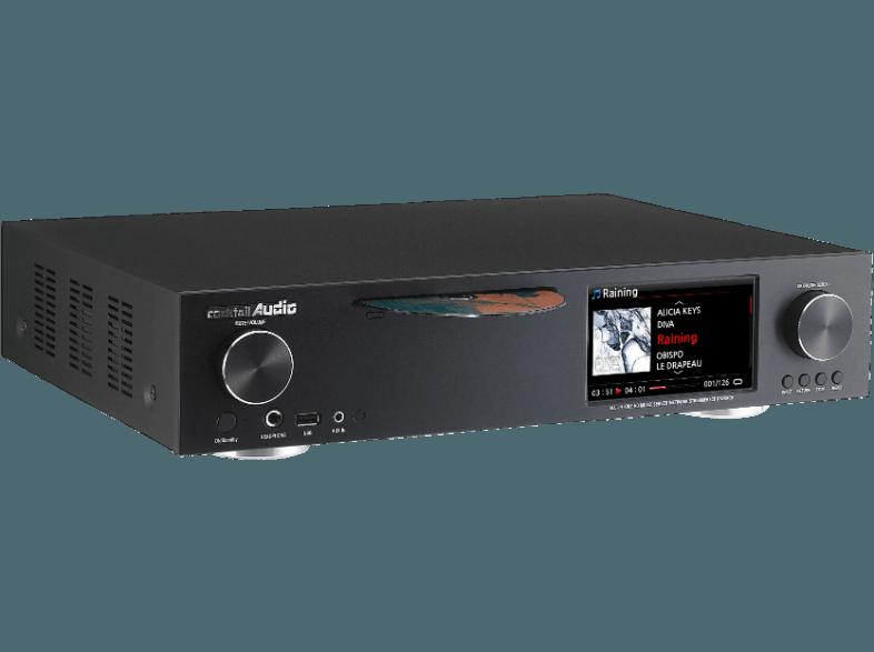 COCKTAIL AUDIO X30-L2000-B - AudioServer, Ripper und Player (App-steuerbar, Ja, über USB Adapter, Schwarz)