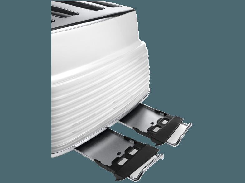 DELONGHI CTZ 4003 Scultura Toaster Weiß (1.8 kW, Schlitze: 4)
