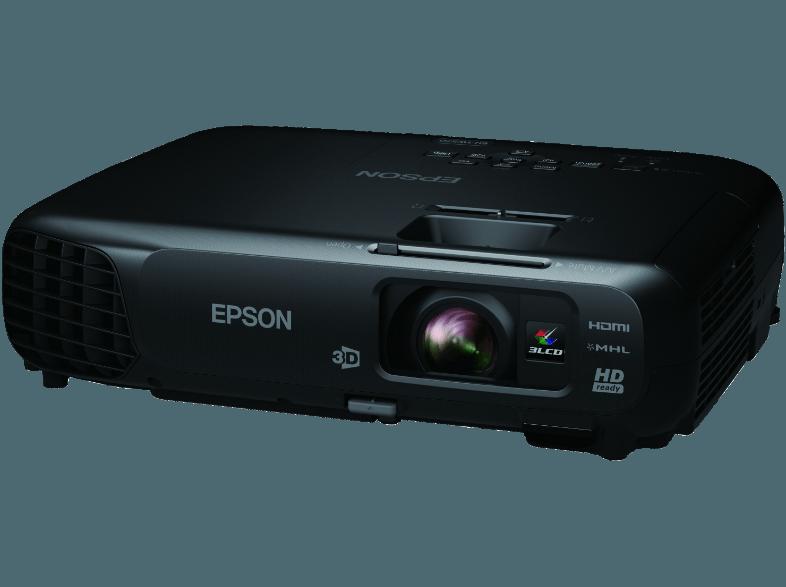 EPSON EH-TW570 Beamer (HD-ready, 3D, 3.000 Lumen, 3LCD-Technologie, RGB-Flüssigkristallverschluss)